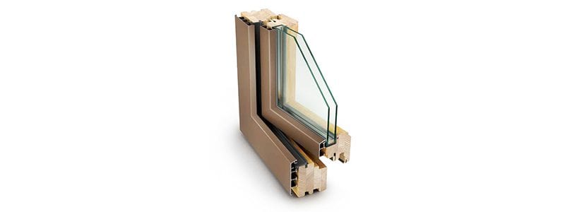 Profil Drewno-Aluminium 68mm