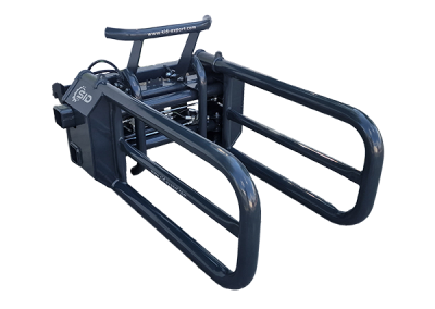 Square bale grapple