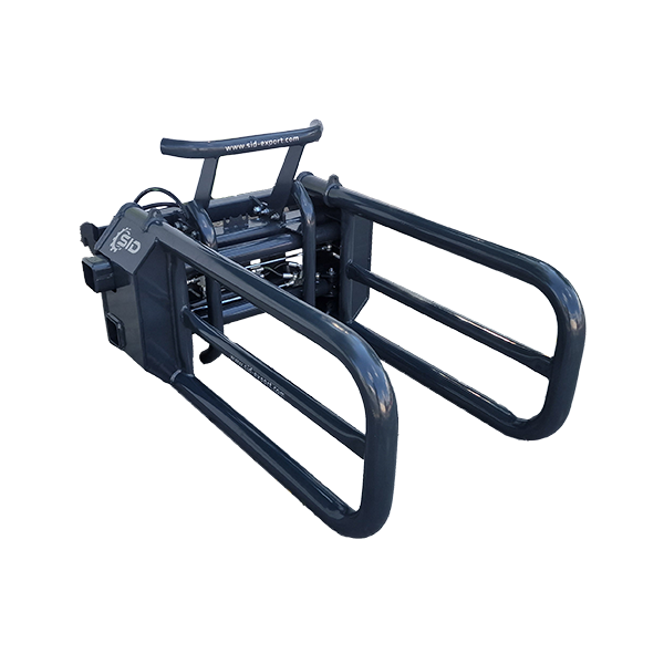 Square bale grapple