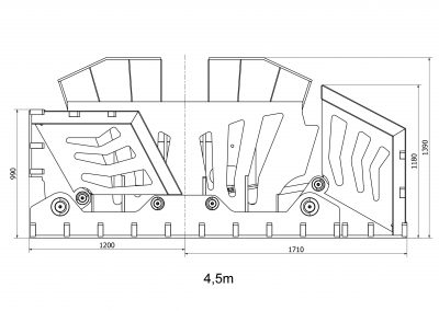 SID Hydraulic buck rake - specification