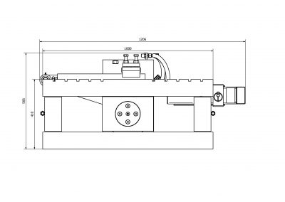 Hydraulic rotator for forklift - speification