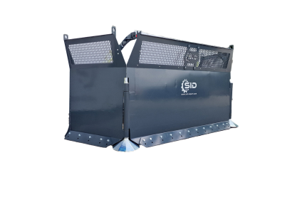 Hydraulic silage blade