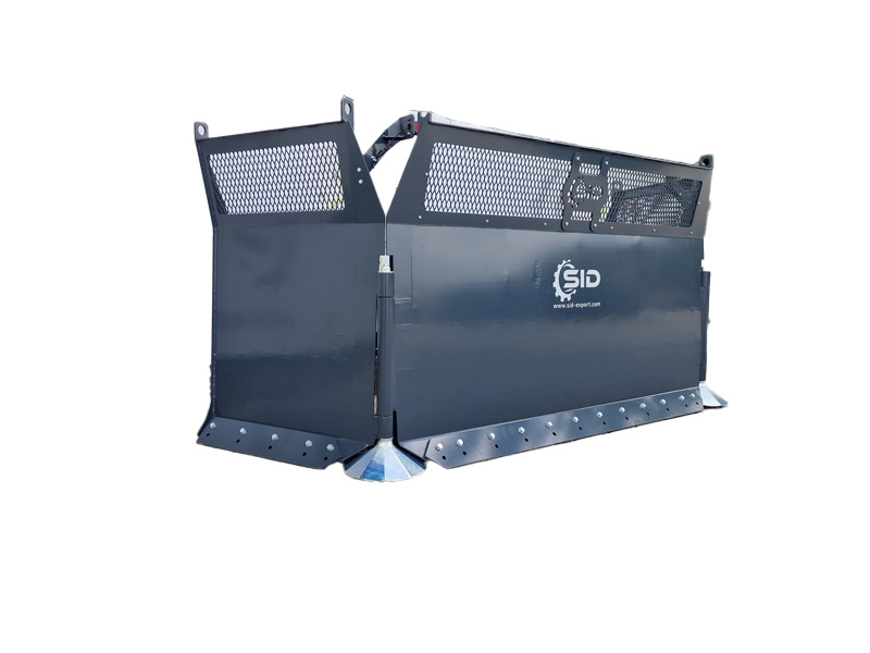 Hydraulic silage blade