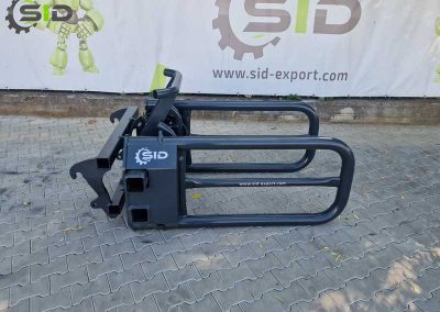 Bale frame grapple