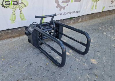 Bale frame grapple