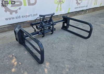 Bale frame grapple