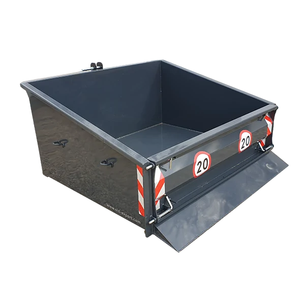 Transport hydraulic cargo box