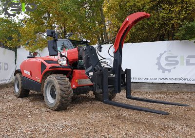 Wood grapple for pallet forks