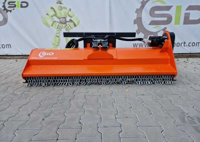 Hydraulic flail mower