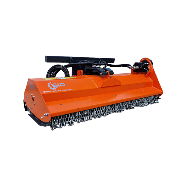 Hydraulic flail mower