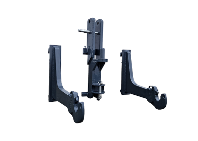 3-point adapter on pallete frame
