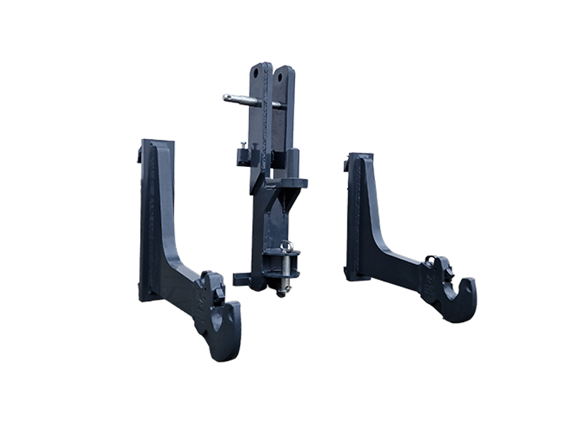 3-point adapter on pallete frame