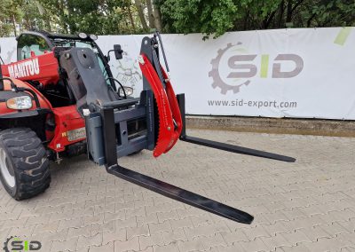 Wood grapple for pallet forks