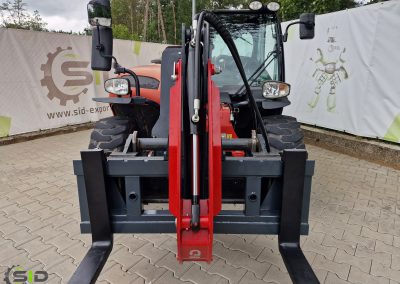 Wood grapple for pallet forks