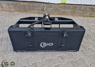 Grab bucket mini burned tines