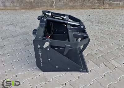 Grab bucket mini burned tines