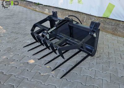 Manure fork with grapple mini