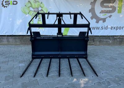 Manure fork with grapple mini