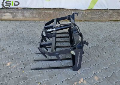 Manure fork with grapple mini