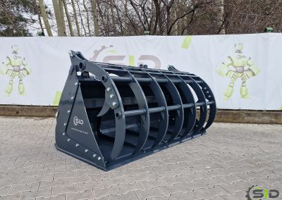 Grab bucket burned tines XXL