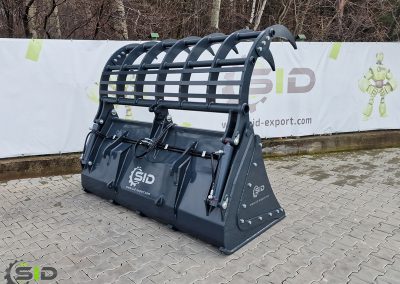 Grab bucket burned tines XXL