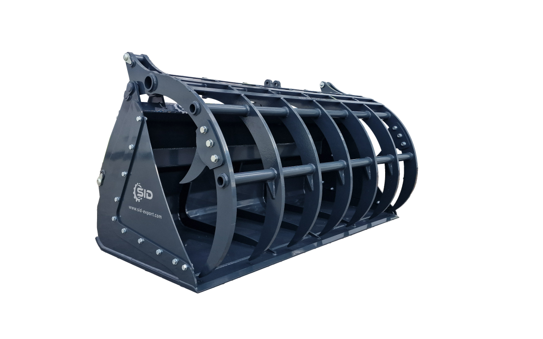 Grab bucket burned tines XXL