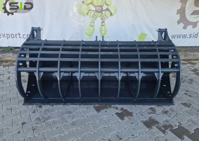 Grab bucket burned tines