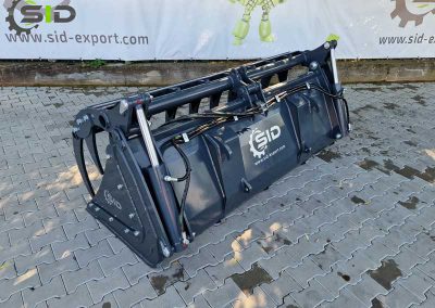 Grab bucket burned tines