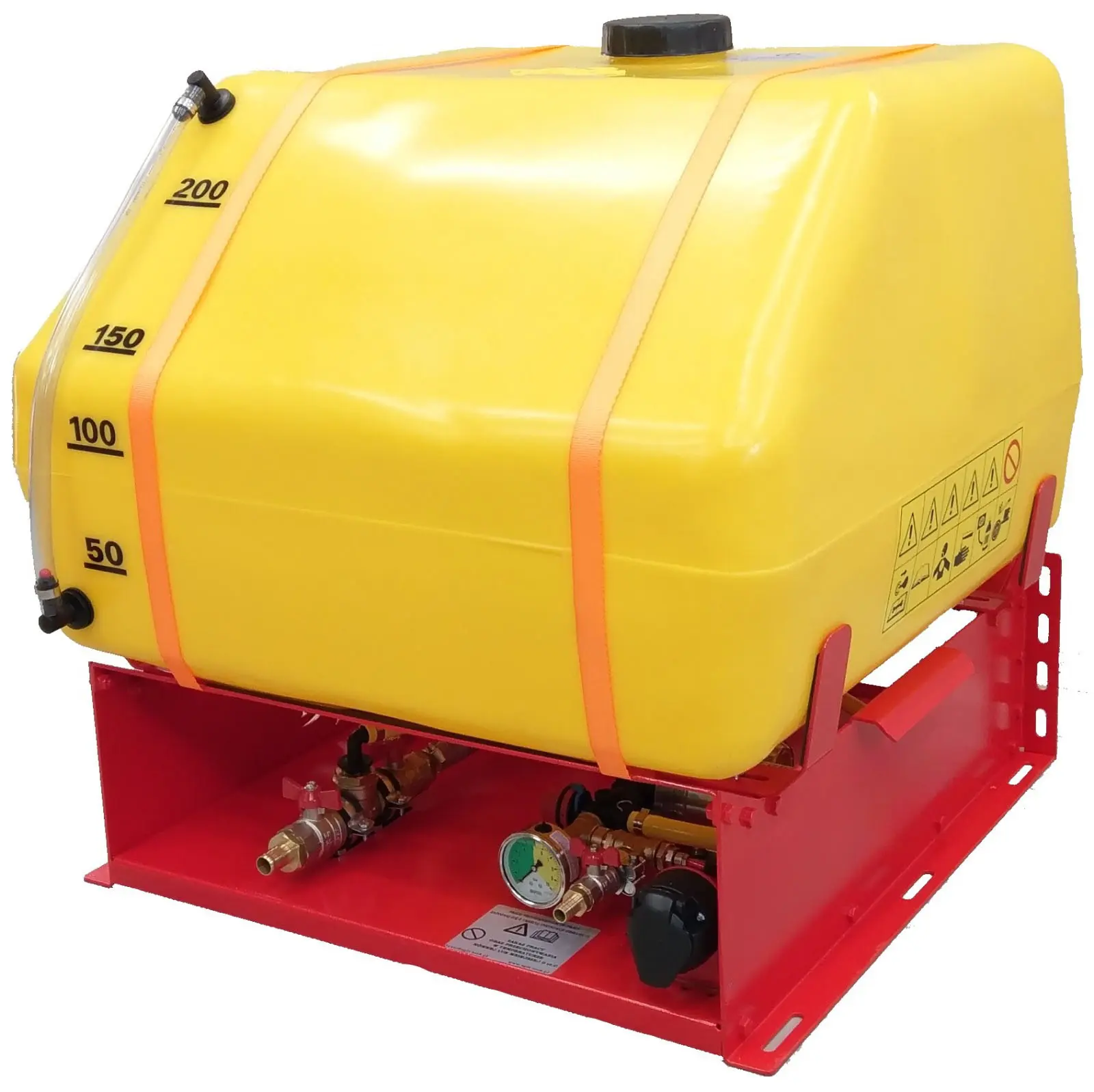 Silage applicator mounted on the SID silage roller.