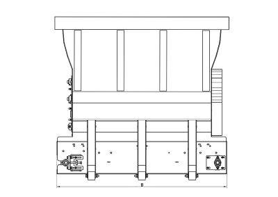 Dosing bucket with conveyor belt