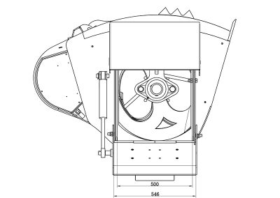 Side discharge bucket