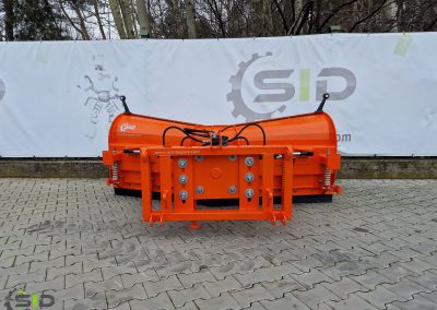 Municipal snow plough