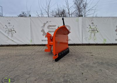 Municipal snow plough