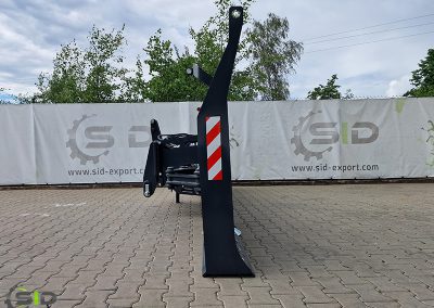 Hydraulic silage blade