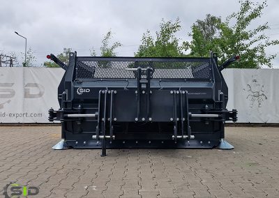 Hydraulic silage blade