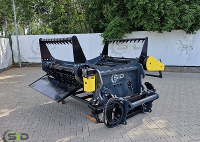 A SID spreader in operation on a farm